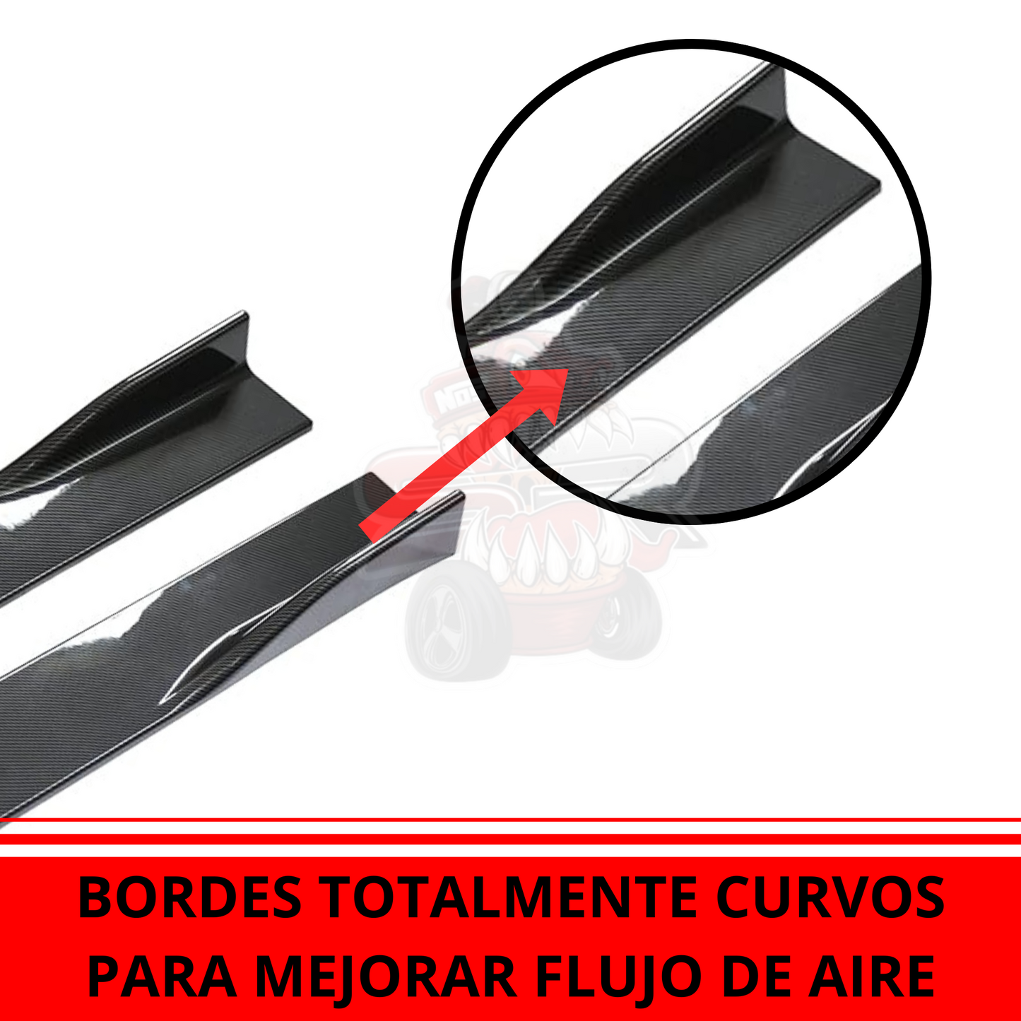 Estribos Universales 2 Metros Diseño Deportivo