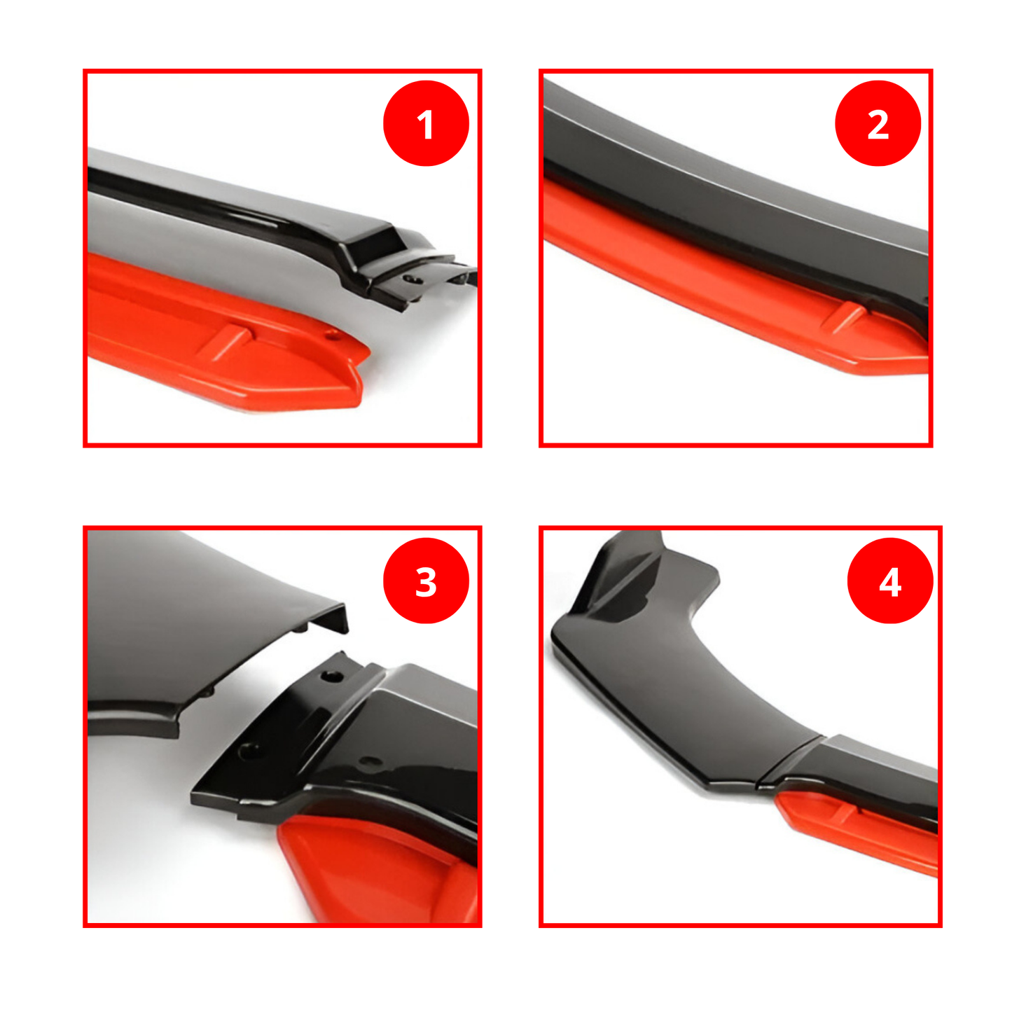 Lip Performance 4 Piezas Bumper Universal