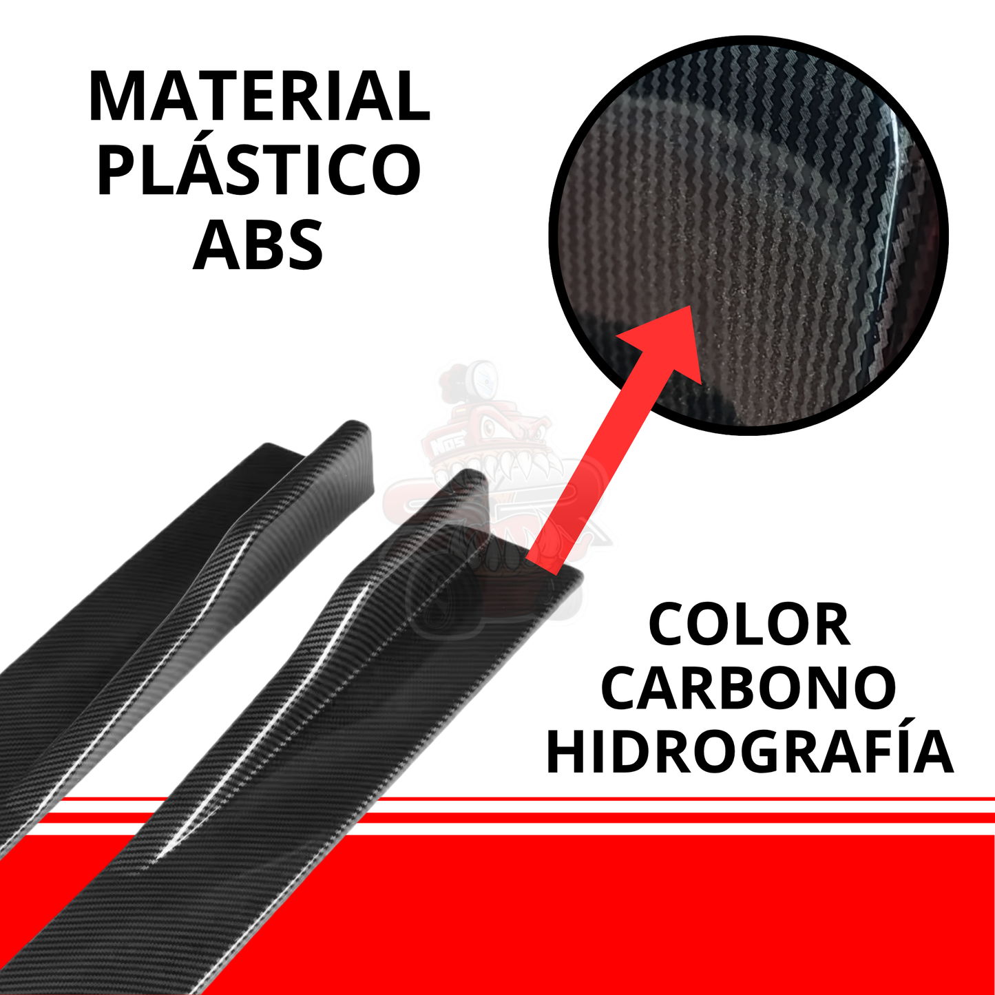Estribos Universales 120cm Negro Piano Diseño Deportivo