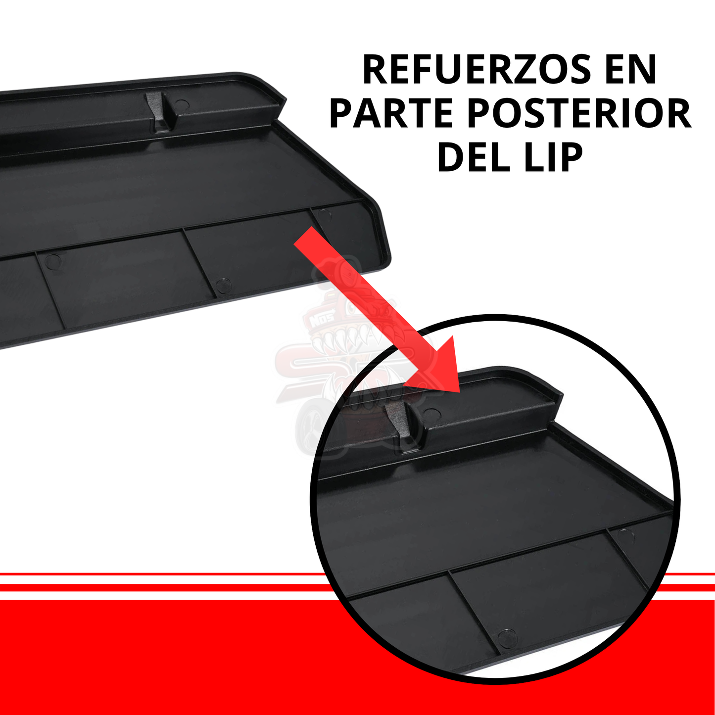 Lip Performance Ajustable 3 Piezas Bumper Universal
