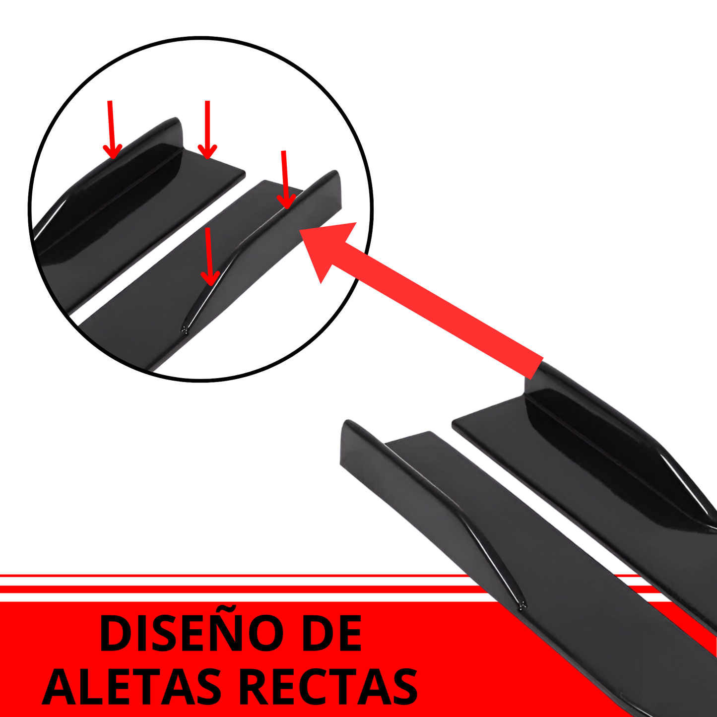 Estribos Universales 120cm Negro Piano Diseño Deportivo