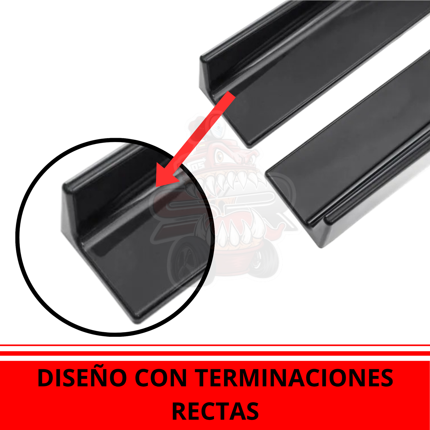 Estribos Universales 2 Metros Diseño Deportivo