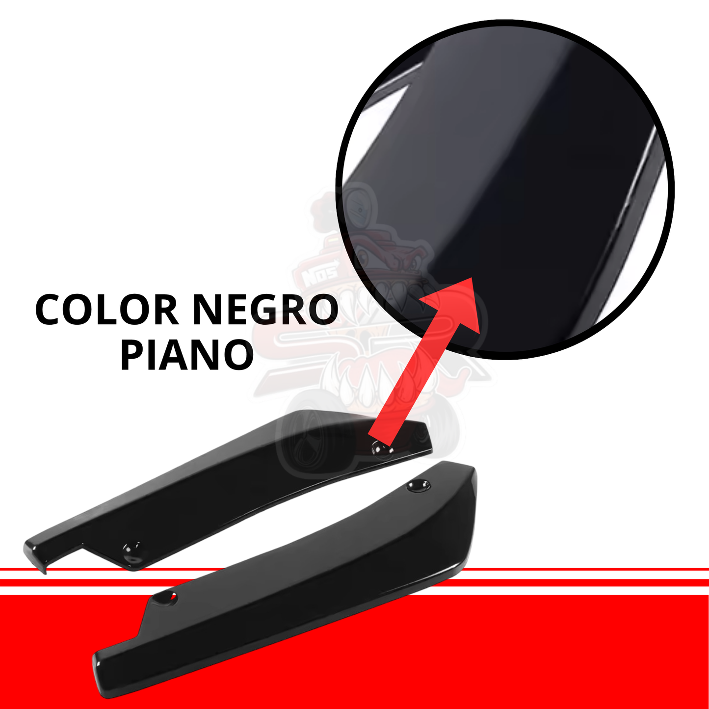 Lip Spoiler Trasero Lateral Universal
