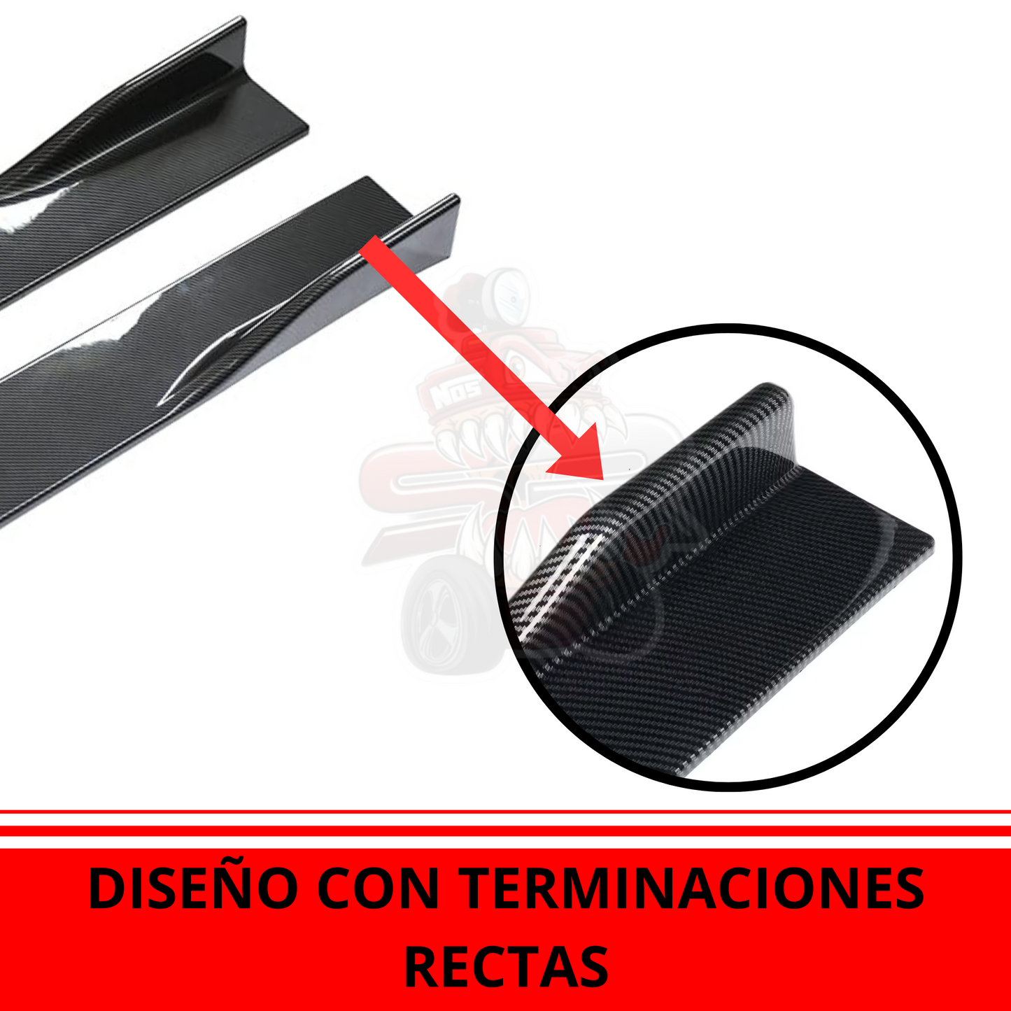 Estribos Universales 2 Metros Diseño Deportivo