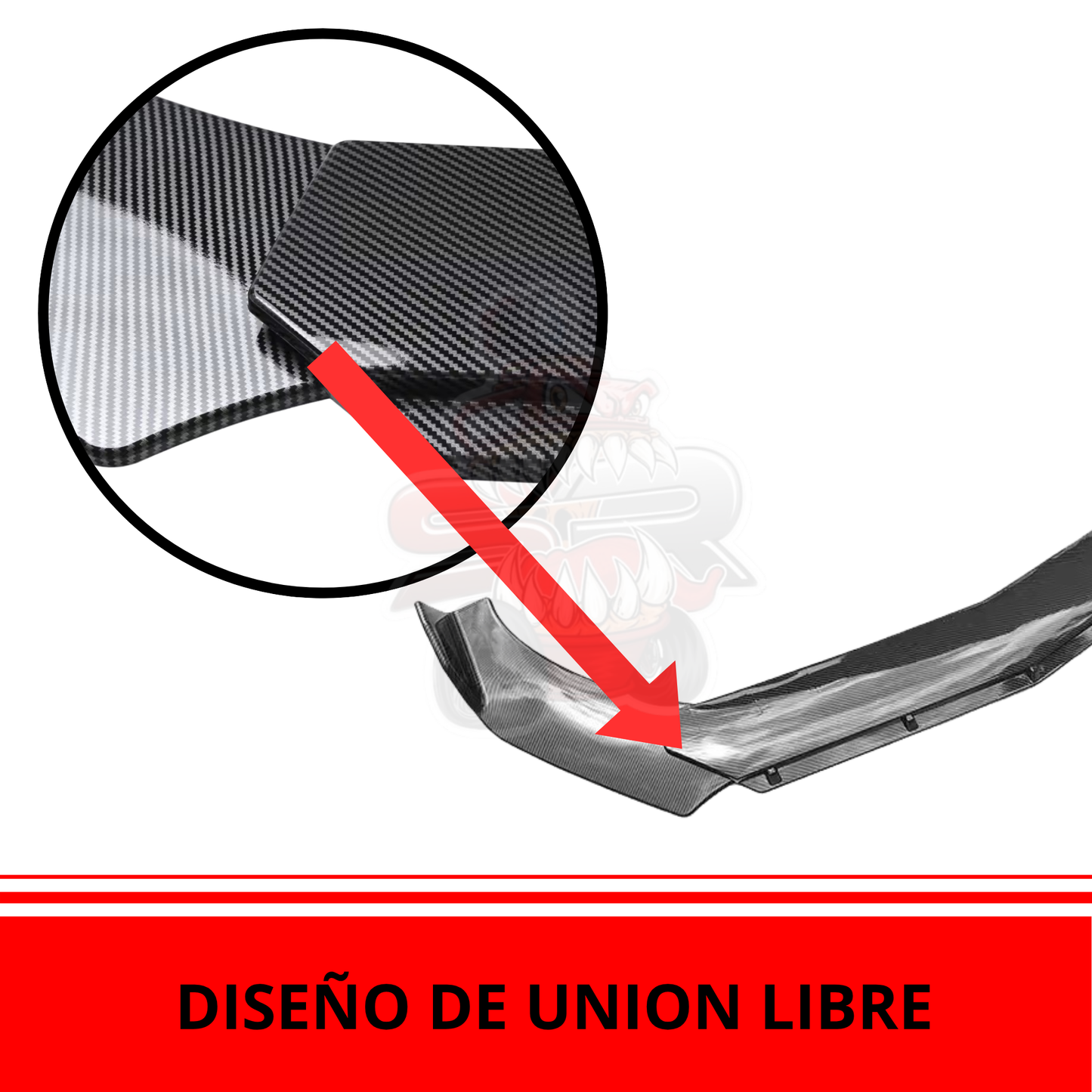 Lip Performance Ajustable 3 Piezas Bumper Universal