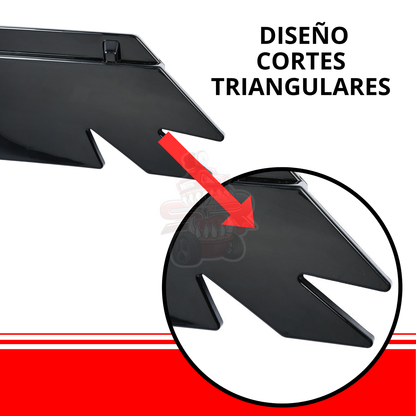 Lip Performance Ajustable 3 Piezas Bumper Universal