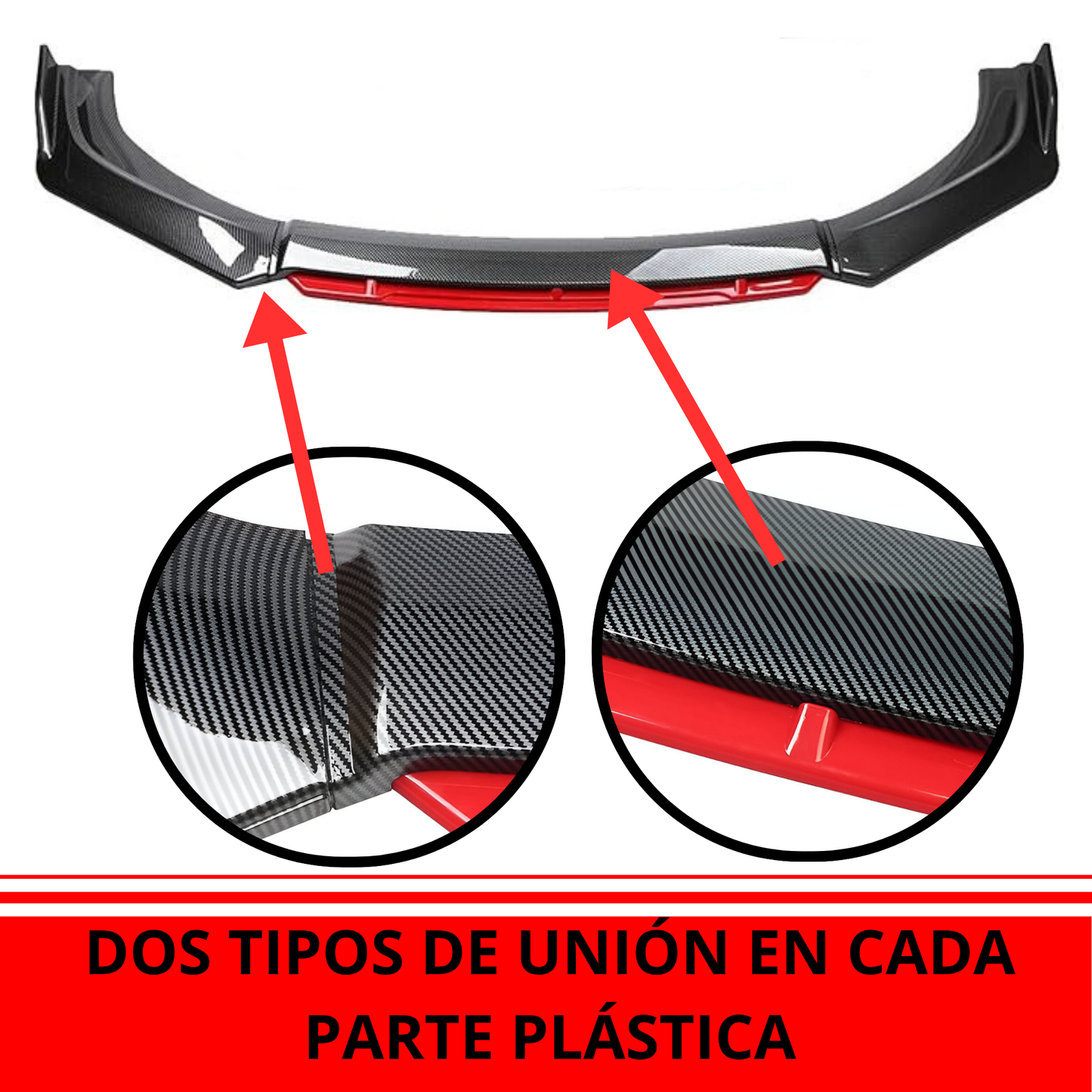 Lip Performance 4 Piezas Bumper Universal