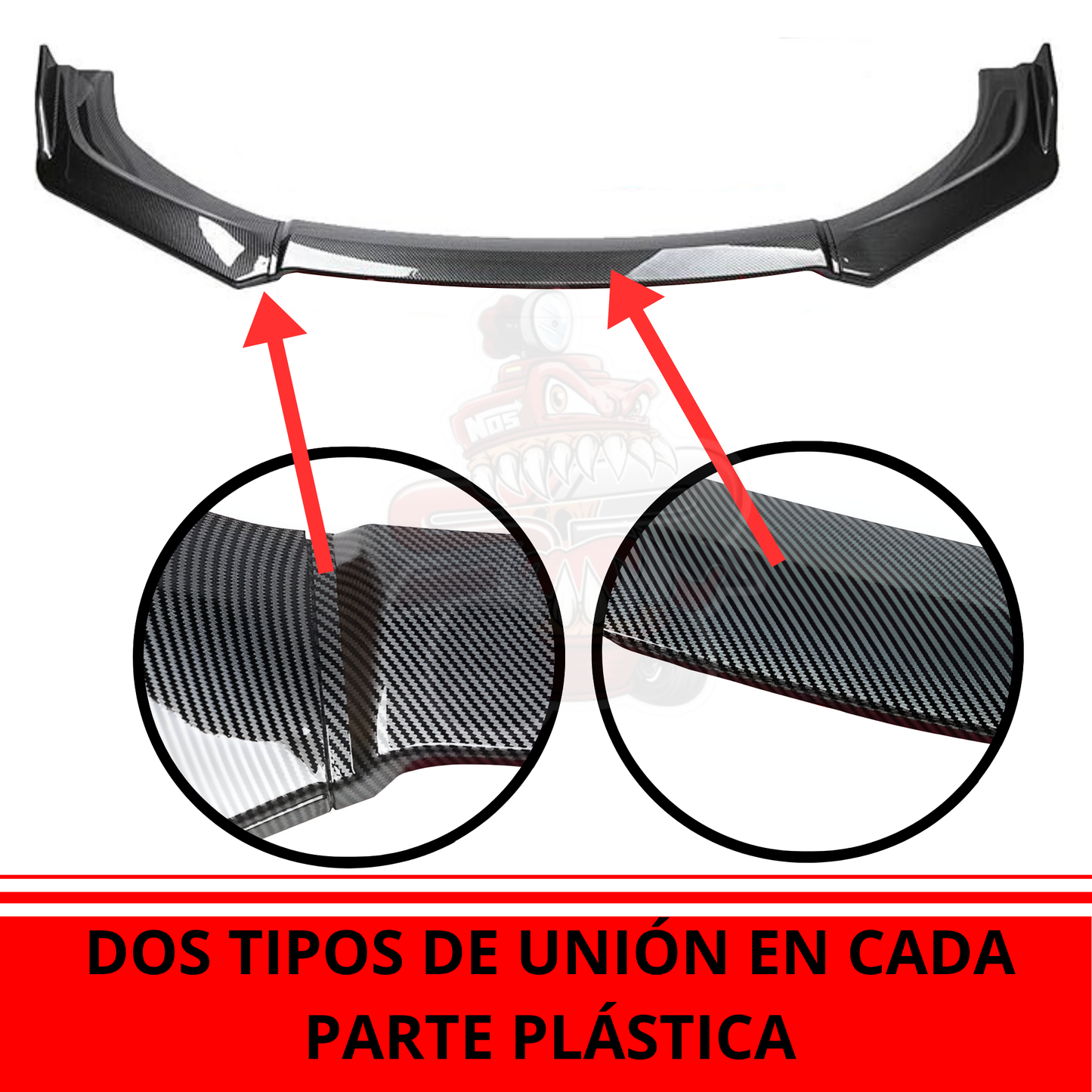 Lip Performance 3 Piezas Bumper Universal