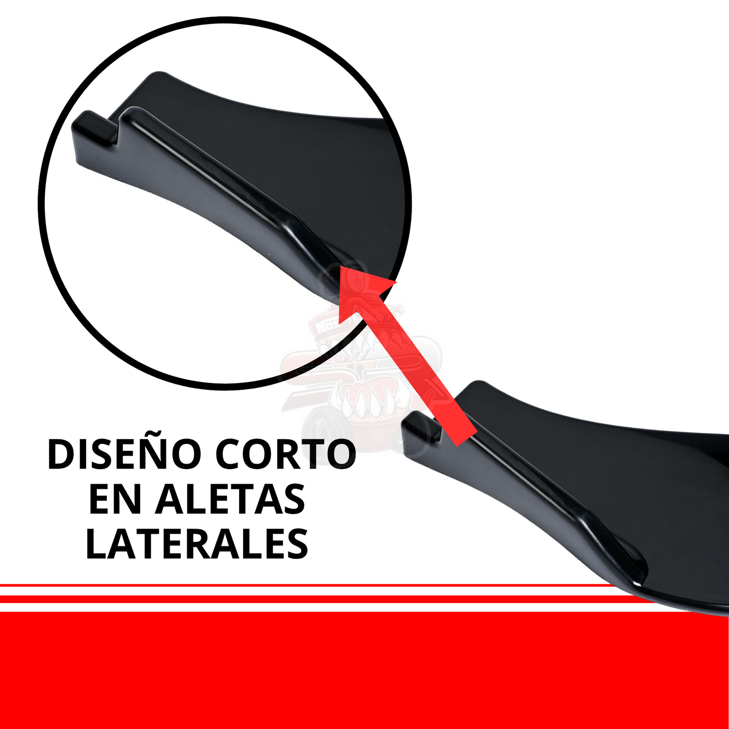 Lip Performance Ajustable 3 Piezas Bumper Universal
