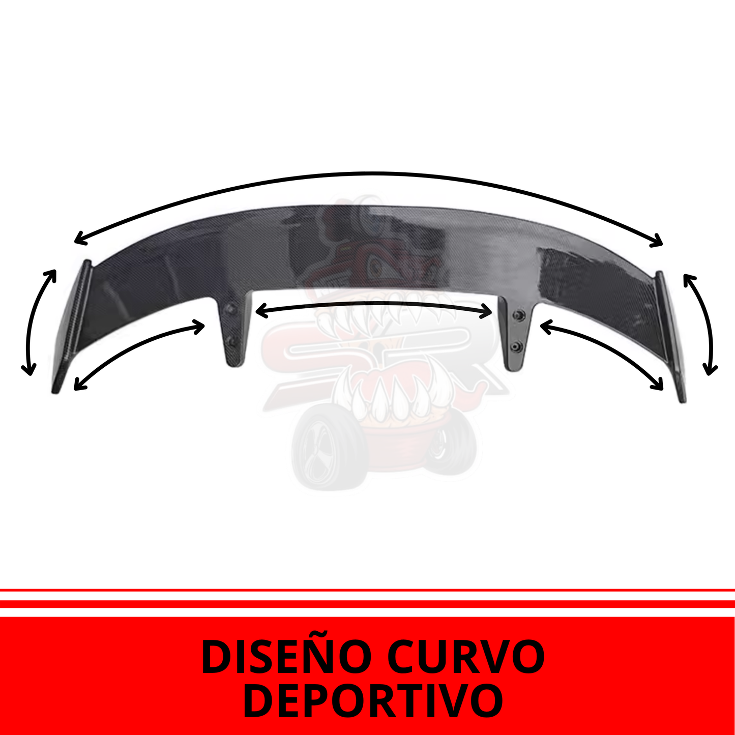 Spoiler Alerón Deportivo Para Hatchback