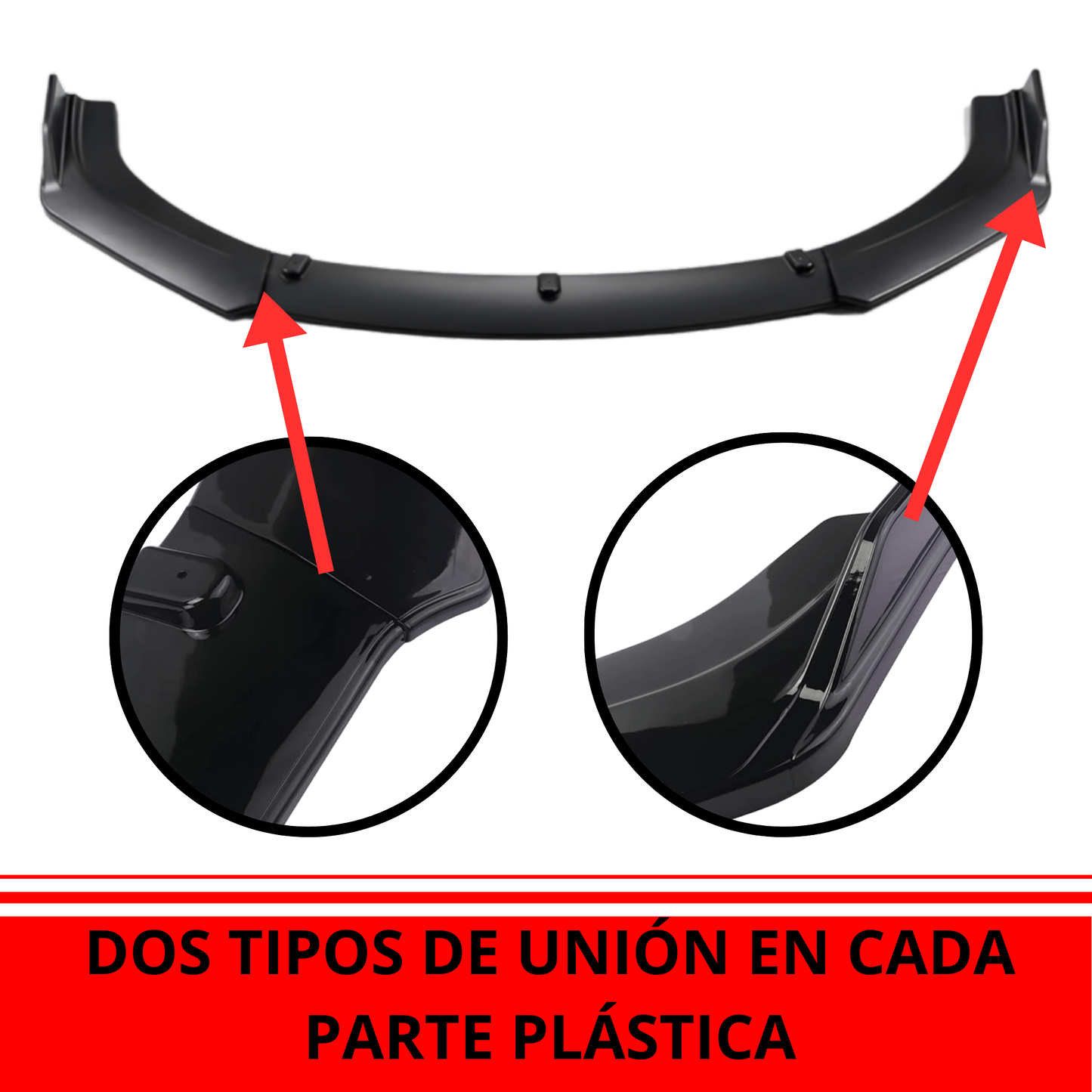 Lip Performance 3 Piezas Bumper Universal