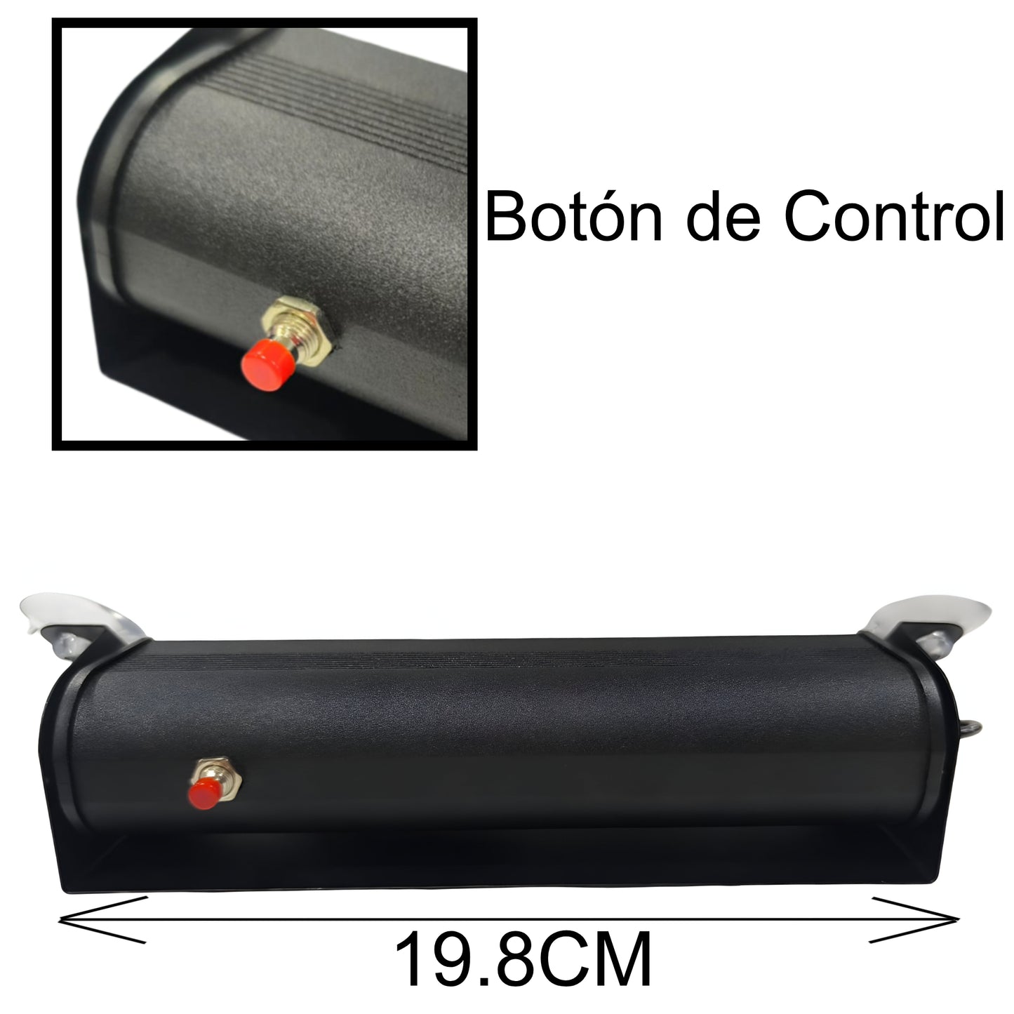 Luces Federales Led Panorámica Rojo Azul 3 Funciones