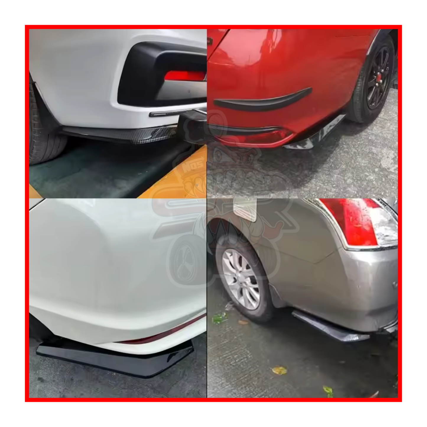Lip Spoiler Trasero Lateral Universal