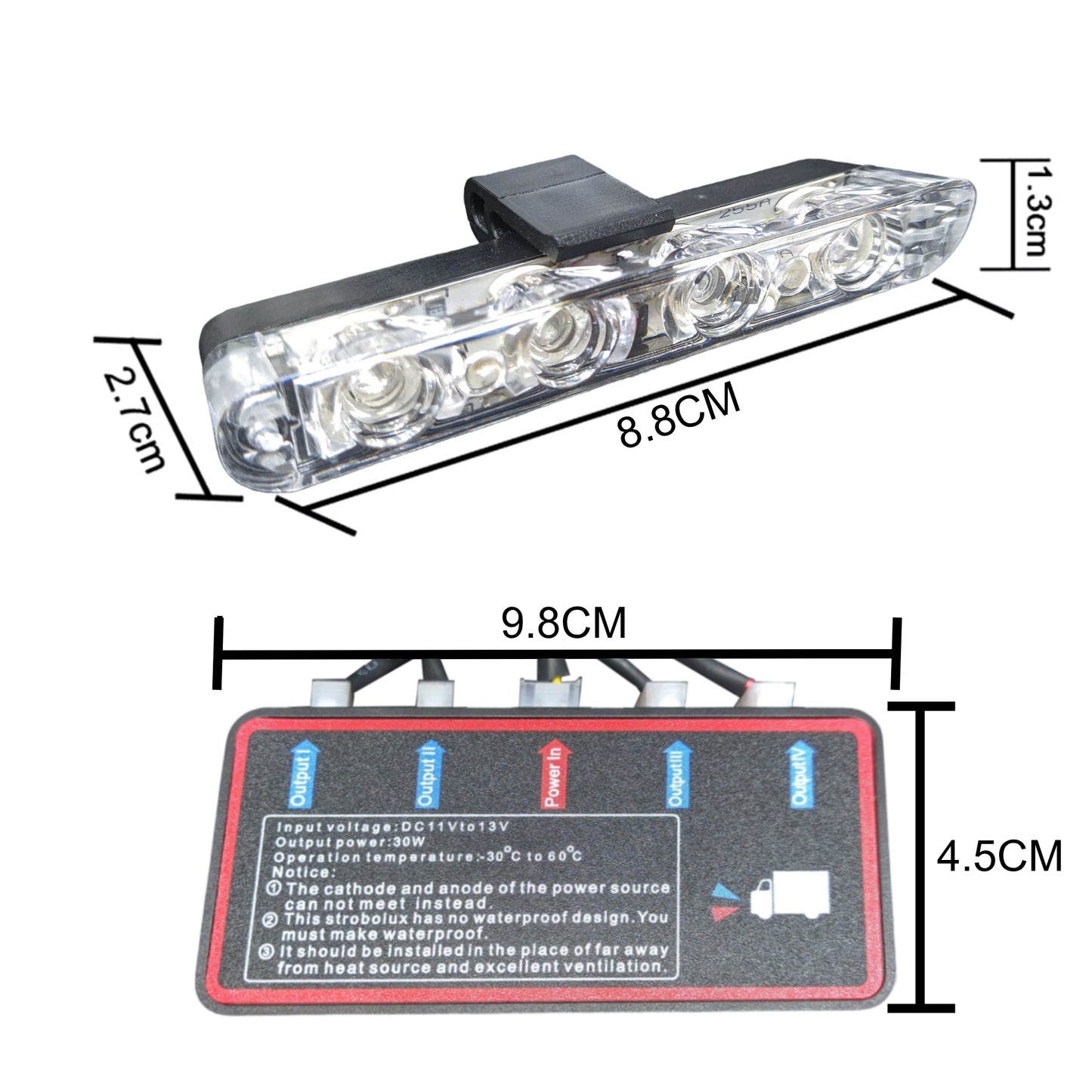 Luces Federales Profesionales Led Persiana Carro Camioneta