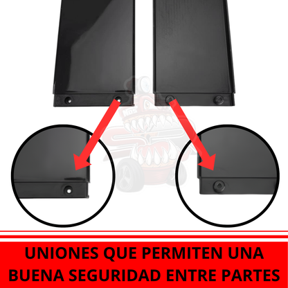 Estribos Universales 2 Metros Diseño Deportivo