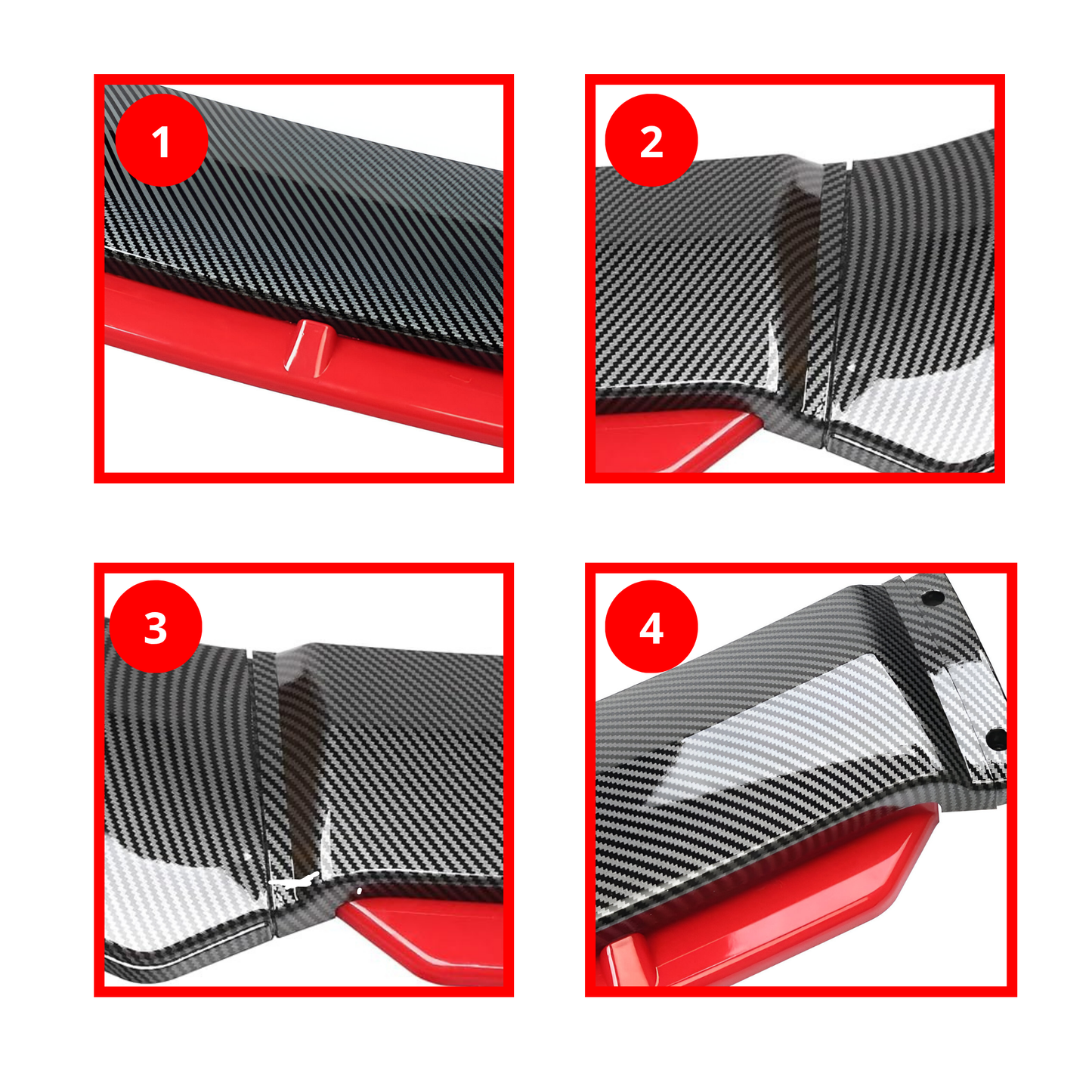 Lip Performance 4 Piezas Bumper Universal
