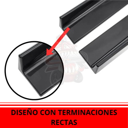 Estribos Universales 2 Metros Diseño Deportivo
