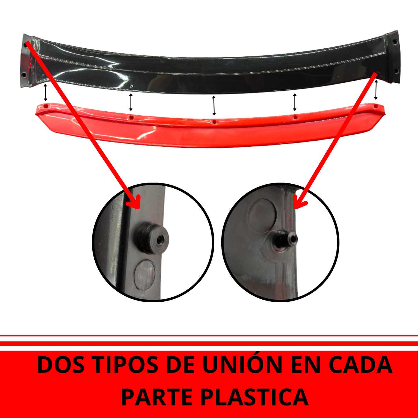 Lip Performance 4 Piezas Bumper Universal
