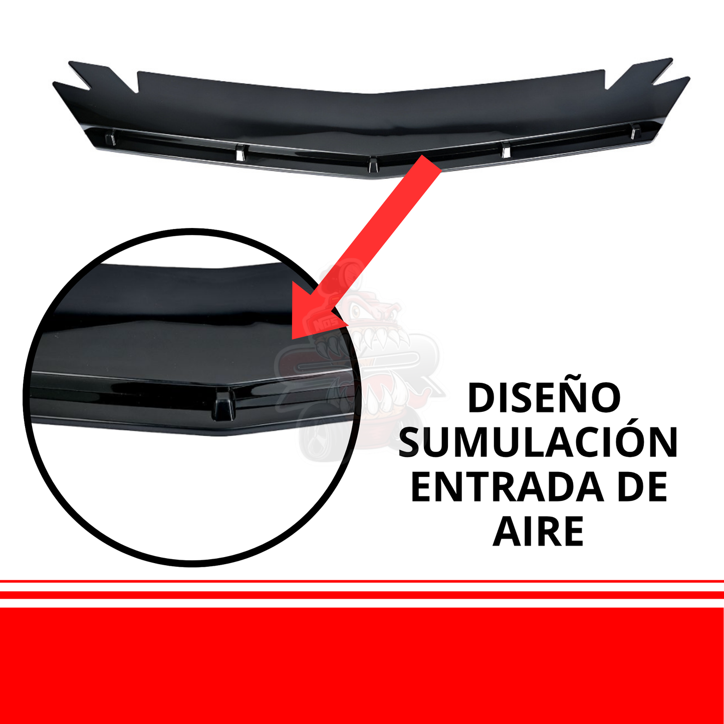 Lip Performance Ajustable 3 Piezas Bumper Universal