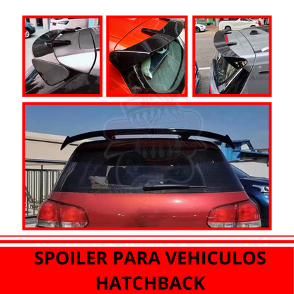 Spoiler Alerón Deportivo Para Hatchback
