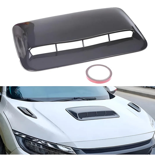 Entrada De Flujo De Aire Central Universal Carro Camioneta Negro