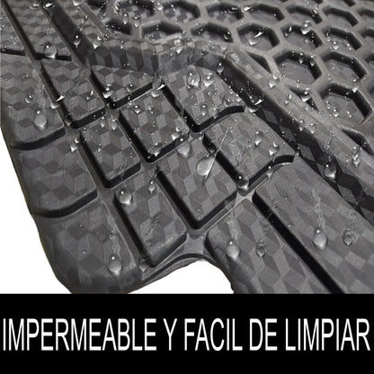 Kit Tapetes Carro Caucho Antideslizantes Universales 5 Pzs