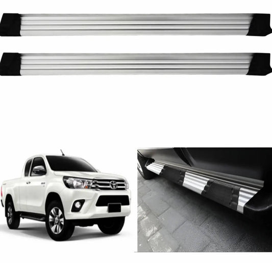 Estribos Laterales Toyota Hilux Vigo 2015-2020 Anticorrosivo