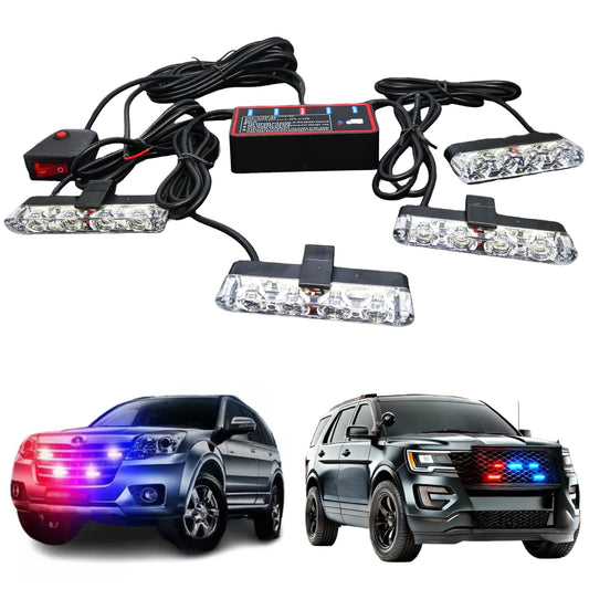 Luces Federales Profesionales Led Persiana Carro Camioneta