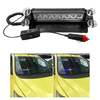 Luces Federales Led Panorámica Rojo Azul 3 Funciones